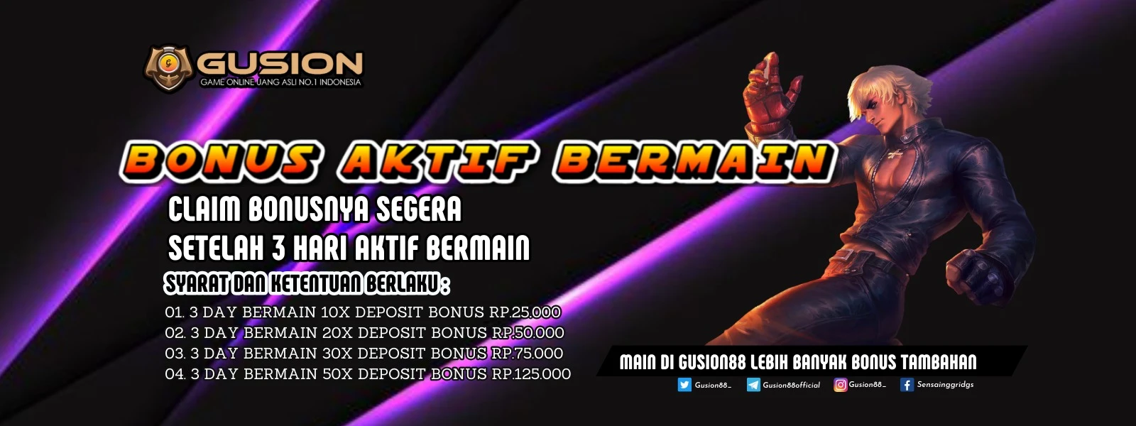 BONUS AKTIV BERMAIN